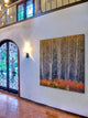 "Aspens and Briar" Painting Print on Canvas by Chris Vest