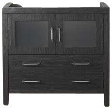 Dior 32" Single Bathroom Vanity Cabinet Zebra Gray
