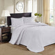 Madison Park Quebec Reversible Bedspread Set, White