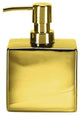 Elegant Gold Porcelain Bathroom Accessories, Glamour, Soap Dispenser