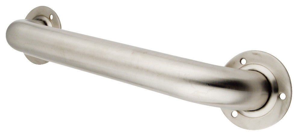 Kingston Brass 12" Stainless Steel Grab Bar, Brushed Nickel