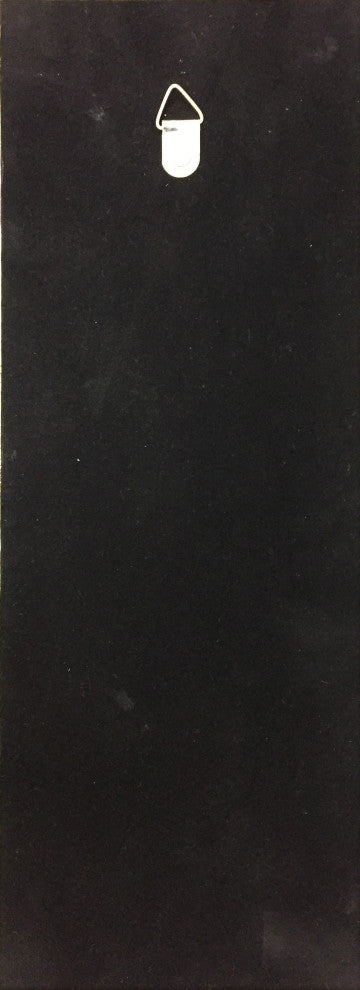 4x16" 2 Wine Glasses and Bottle Wall Decor Ceramic Art Tile