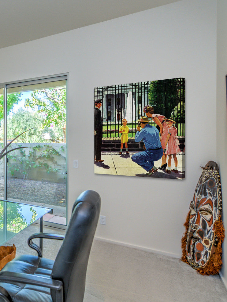"Future President" Painting Print on Canvas by George Hughes