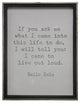 Zola Quote, Underwood On Gray Background
