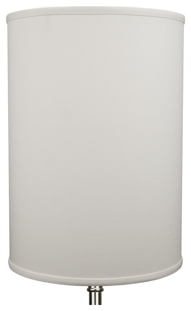 Fenchel Shades, 12"x12"x17" Spider Attachment Drum Lamp Shade, Linen