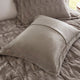 Madison Park Gia Solid Faux Fur Comforter Mini Set