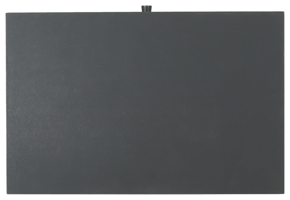 Alexis Mid-Century Modern Side Table, Dark Gray