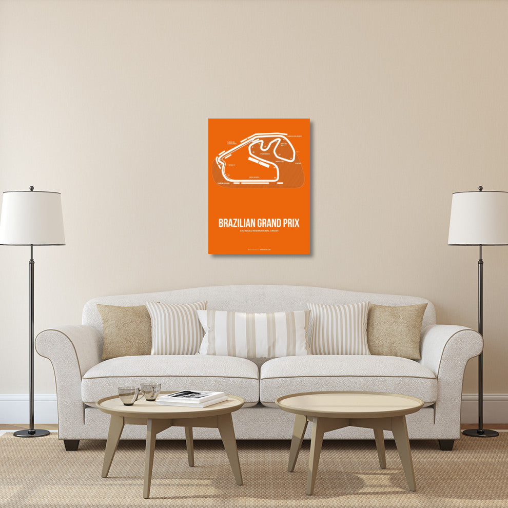 "Brazilian Grand Prix 3" Fine Art Print