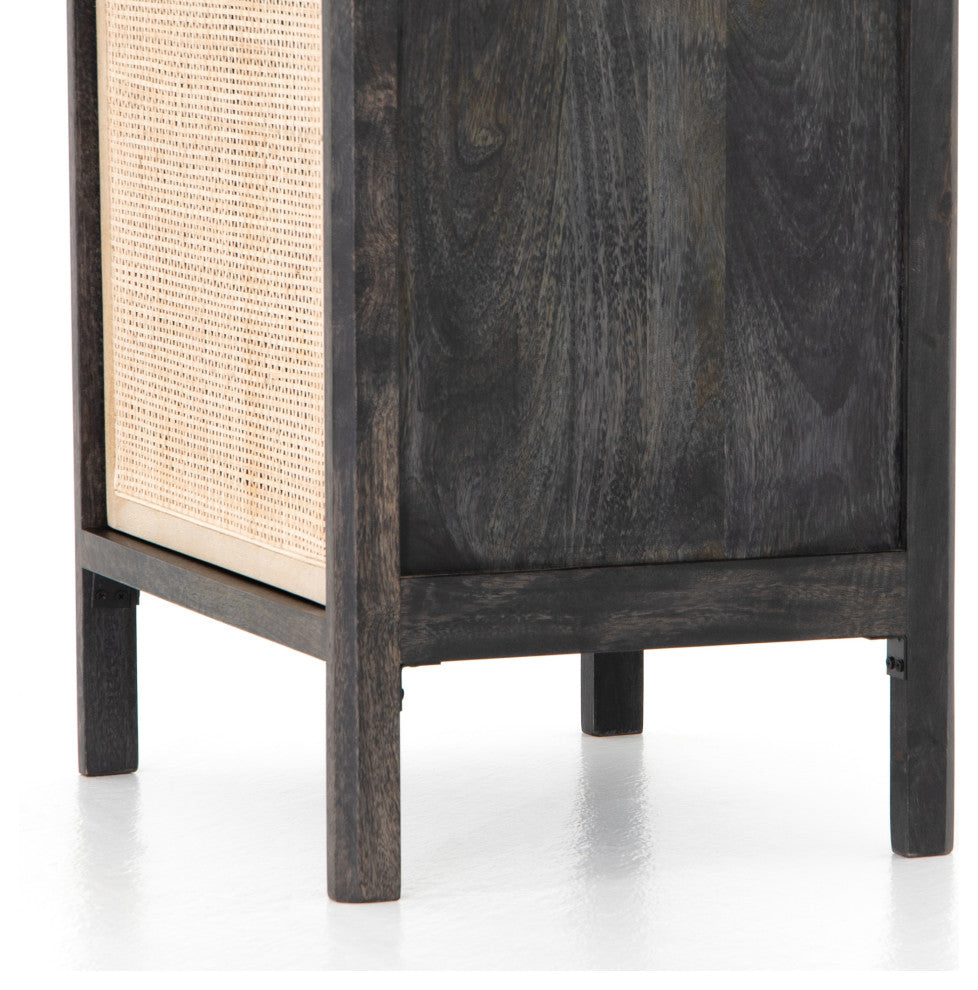 Sydney Right Nightstand, Black Wash
