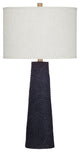 Merrick Resin Table Lamp - Black