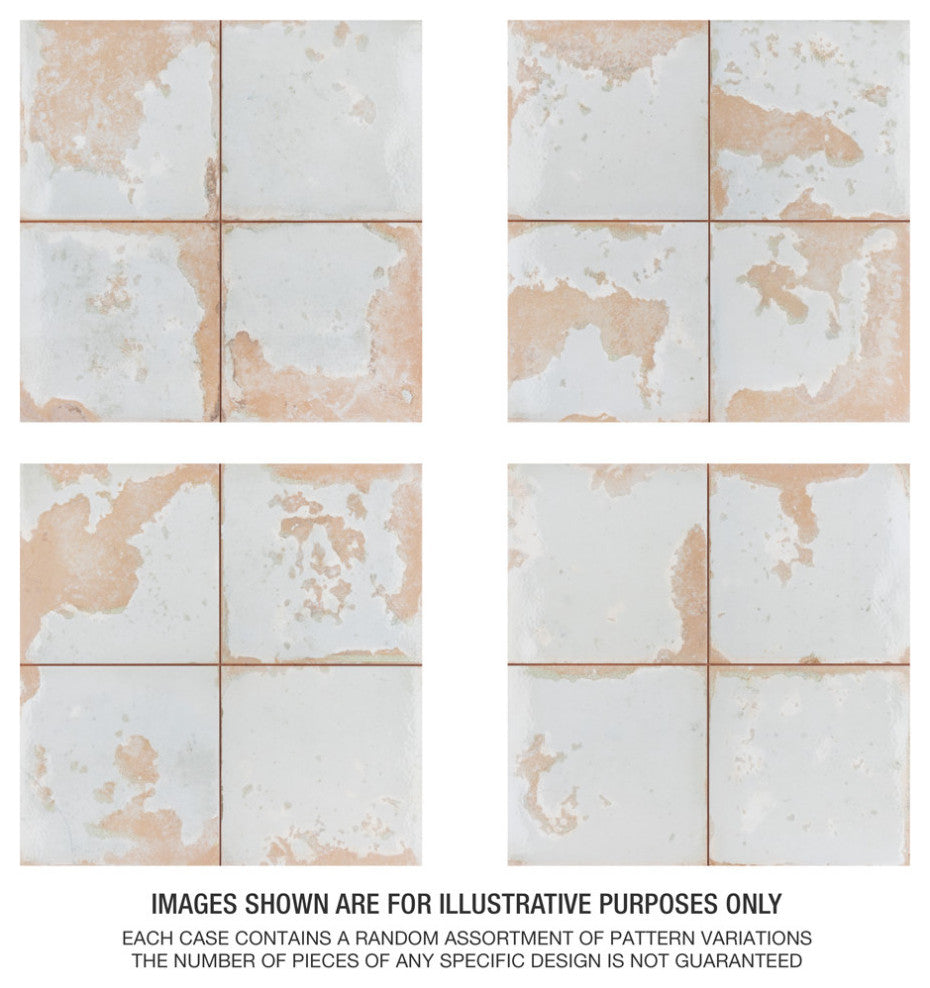Kings Luxe Heritage White Ceramic Floor and Wall Tile