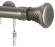 Deco Trav 2 With Elfin Finial, Antique Silver, 60