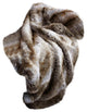 Faux Chinchilla Fur Throw