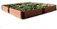 Tool-Free Classic Sienna Raised Garden Bed  8'x8'x11", 2" profile