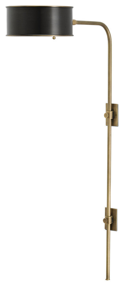 Overture Wall Lamp, Brass
