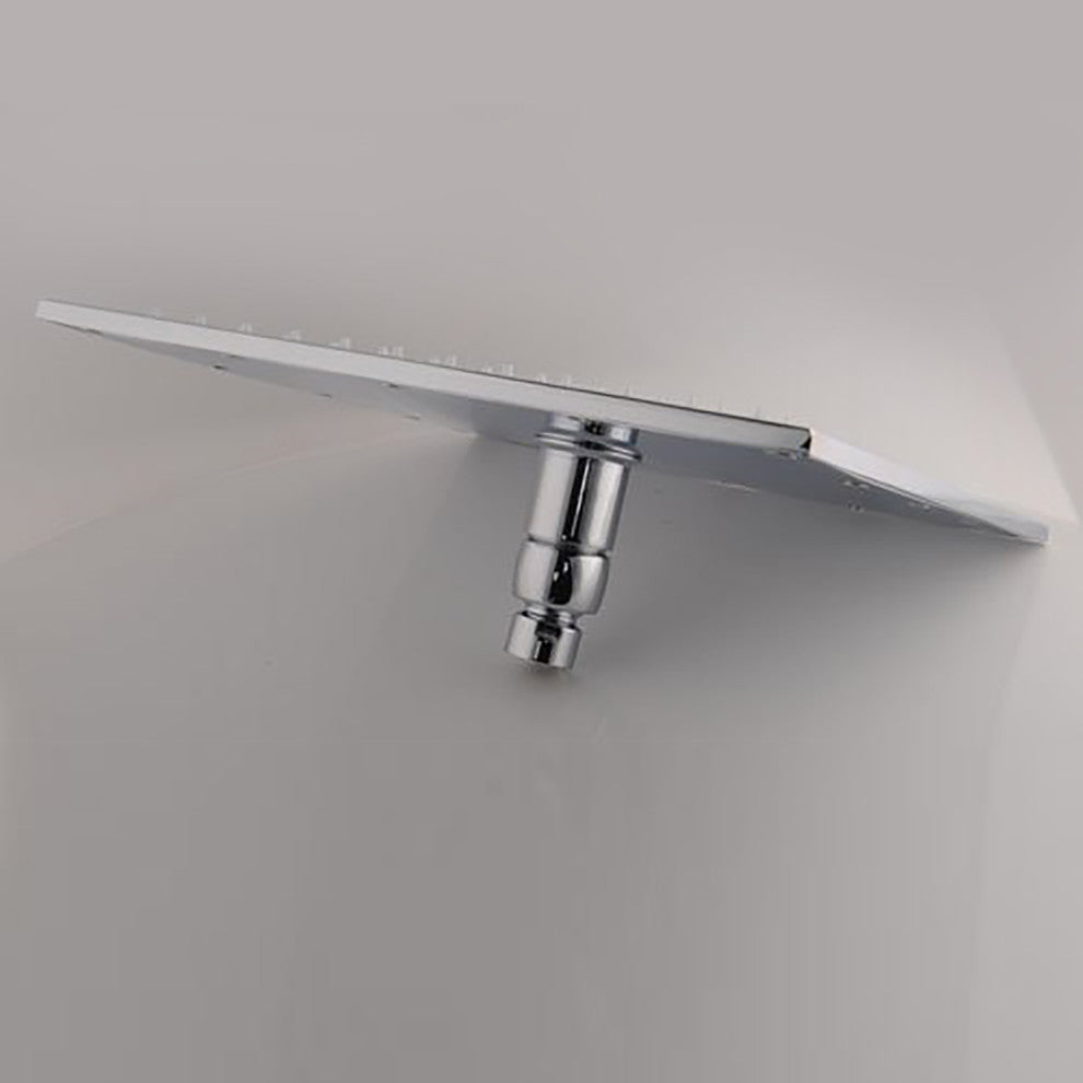 Fontana 8", 10", Or 12" Wall Mount LED Shower Head