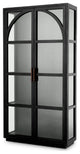 Black Framed Glass Cabinet, Eichholtz San Bernardino