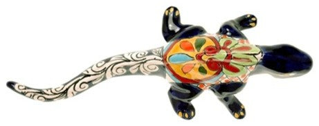 Wall Iguana, 4.5"W x 12.25"L, Decoration A