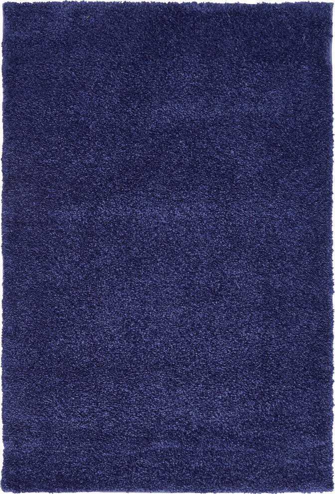 Unique Loom Navy Blue Calabasas Solo 2' 2 x 3' 0 Area Rug