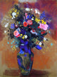 Odilon Redon Large Bouquet of Wild Flowers Premium Canvas Print