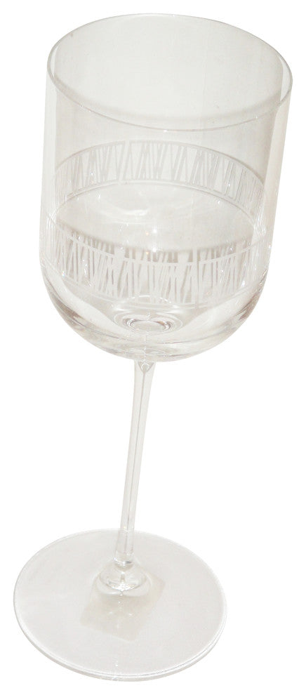Wedgwood Vera Wang Modern Graphic Crystal Wine Glass Set of 4