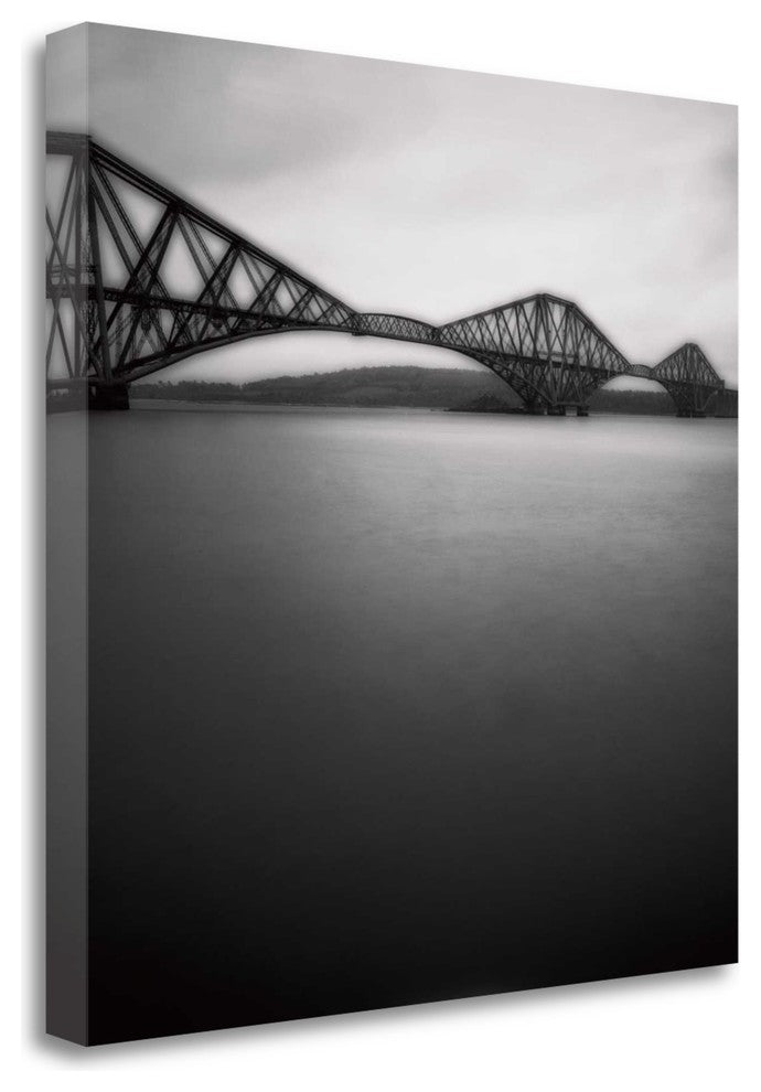 "Forth Rail Bridge I" By Jamie Cook, Giclee Print on Gallery Wrap Canvas