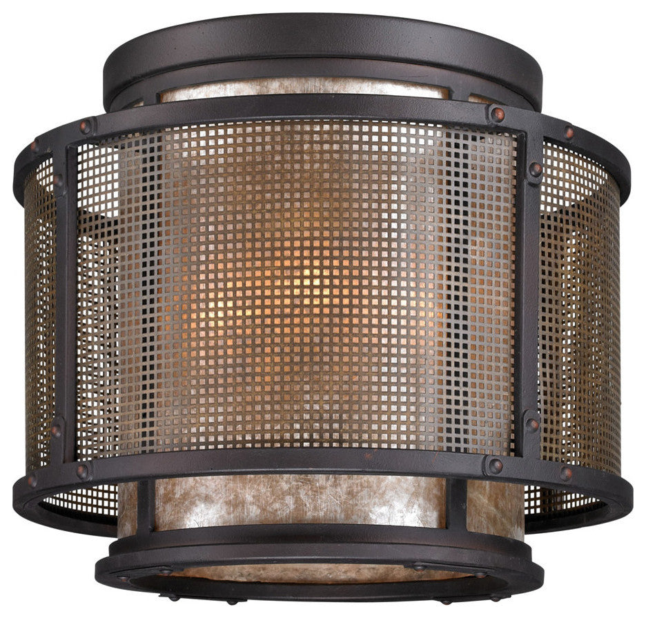 Troy Lighting Copper Mountain Four Light Ceiling Flush Mount C3100