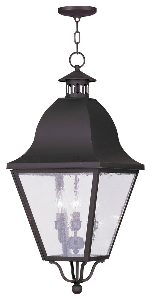 Amwell Outdoor Chain-Hang Light, Bronze