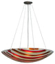 30W Metro Fusion Marina Glass Inverted Pendant