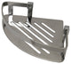Anello Collection 8" Corner Soap/Amenity Basket, Bright Polished