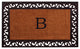 Rembrandt Monogram Doormat 22"x36", Letter B