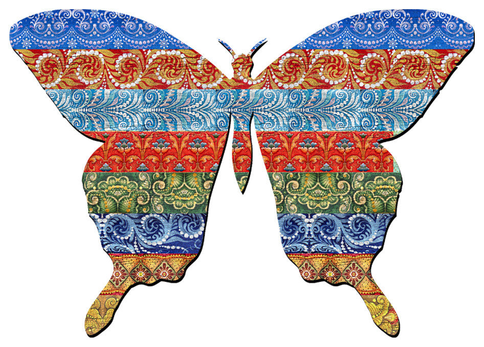 Quilted Butterfly Ornament