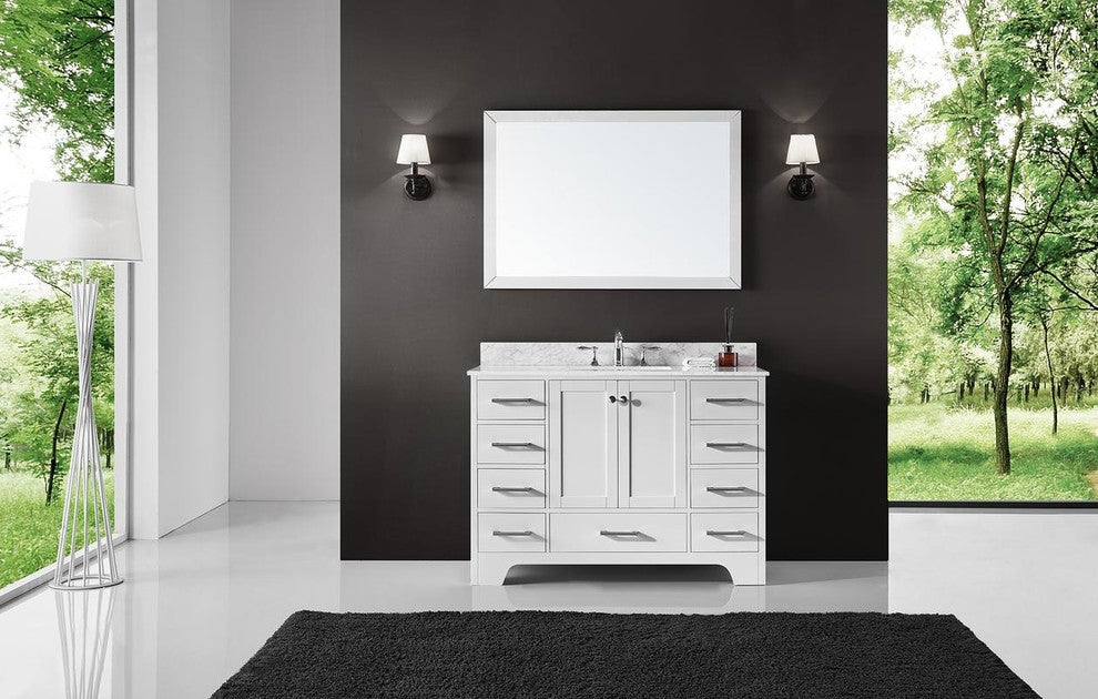 48" Single Sink Bathroom Vanity Base