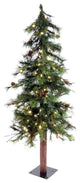 4' X 26" Mix Country Tree 100Wmwht Led