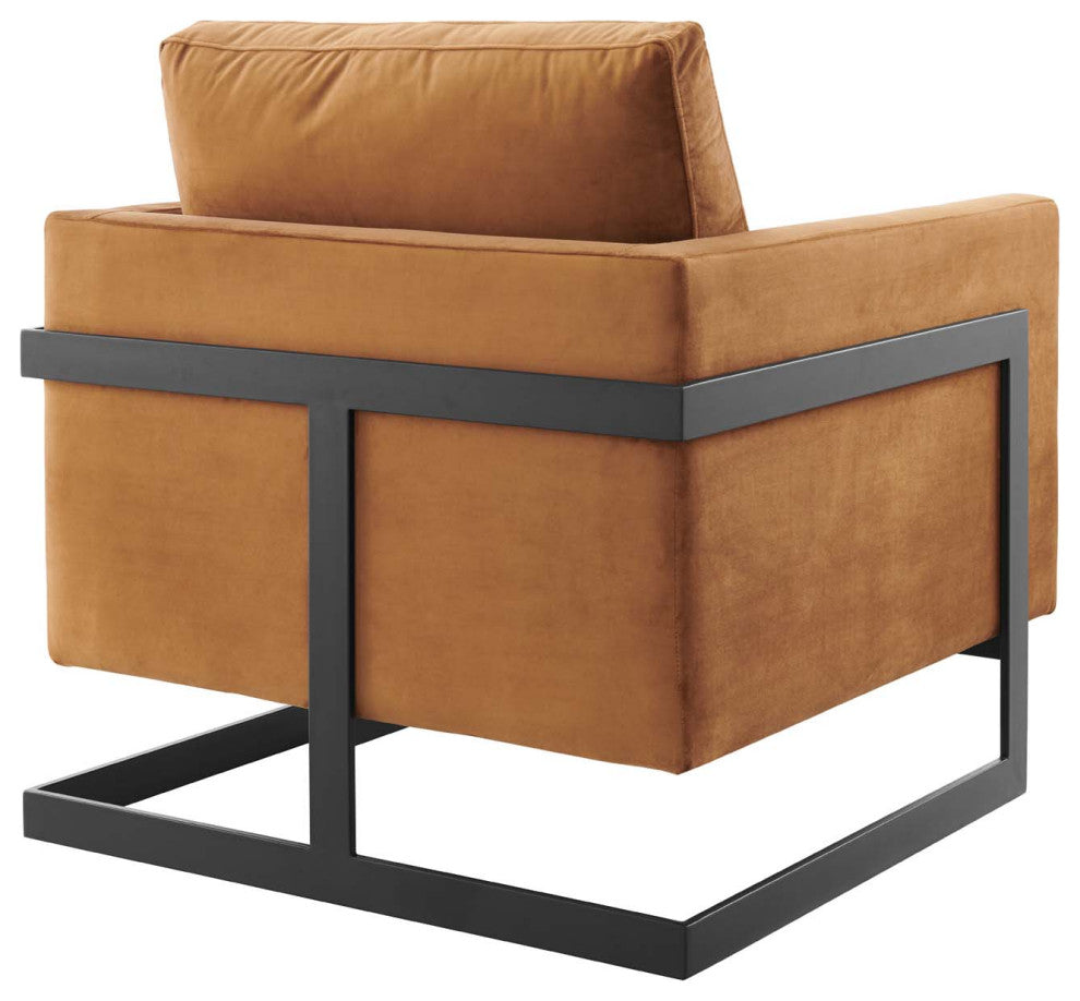 Posse Performance Velvet Accent Chair