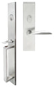 Stratus Lever, Mortise Entry Handleset, RHR, Satin Stainless Steel
