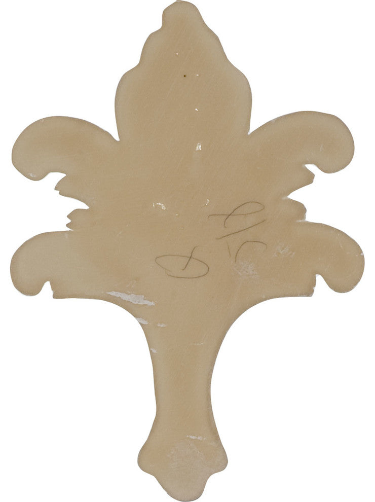 6 1/4"W x 8 3/4"H x 3/4"P Leaf Bundle Onlay
