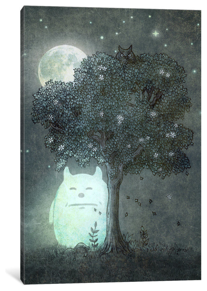 "Full Moon Spirit" by Terry Fan, 40x26x1.5