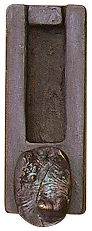 Burl Door Knocker, Vintage Pewter