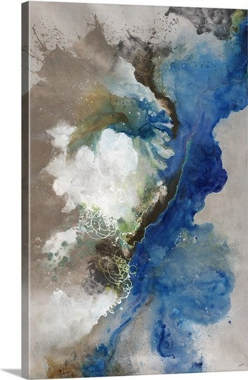 "Granite Tide" Canvas Art, 16"x24"x1.25"
