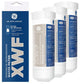 3 Pack Replacement for GE XWF Refrigerator Water Filter Fits