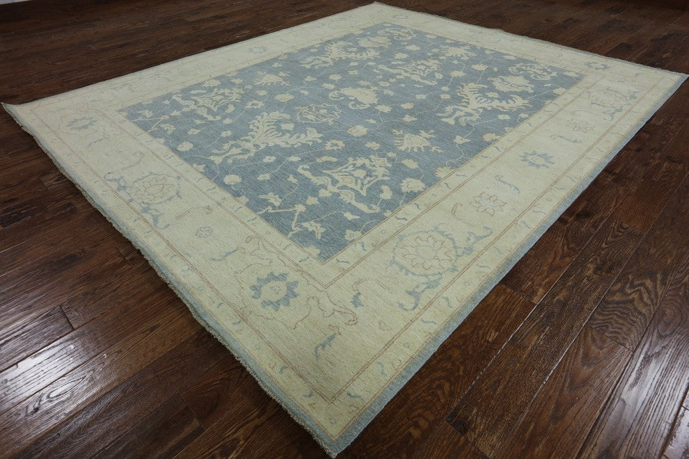 8'x10' Oriental Peshawar Hand Knotted Area Rug, MC554