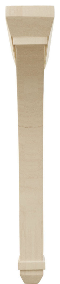 2 1/4"W x 7"D x 14"H Stockport Bracket, Rubberwood