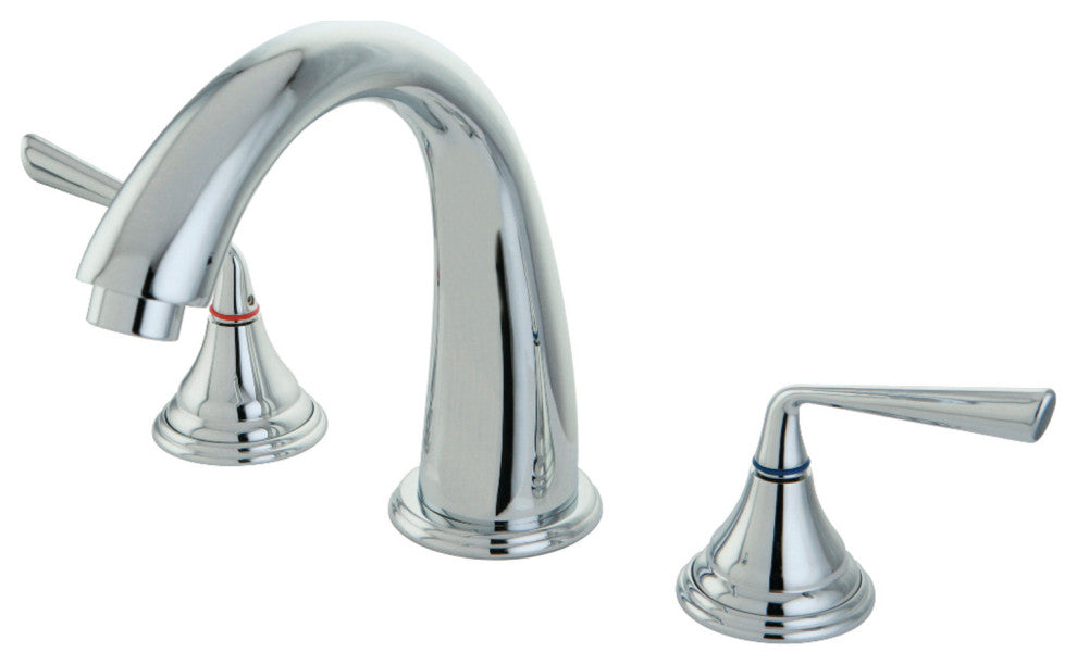Kingston Brass Roman Tub Faucet, Polished Chrome