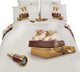 Twin Size Duvet Cover Sheets Set, Best Friends