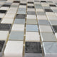 12"x12" Marble Mosaic Tile, Soul Collection, Soar, Square, Polished, Set of 5