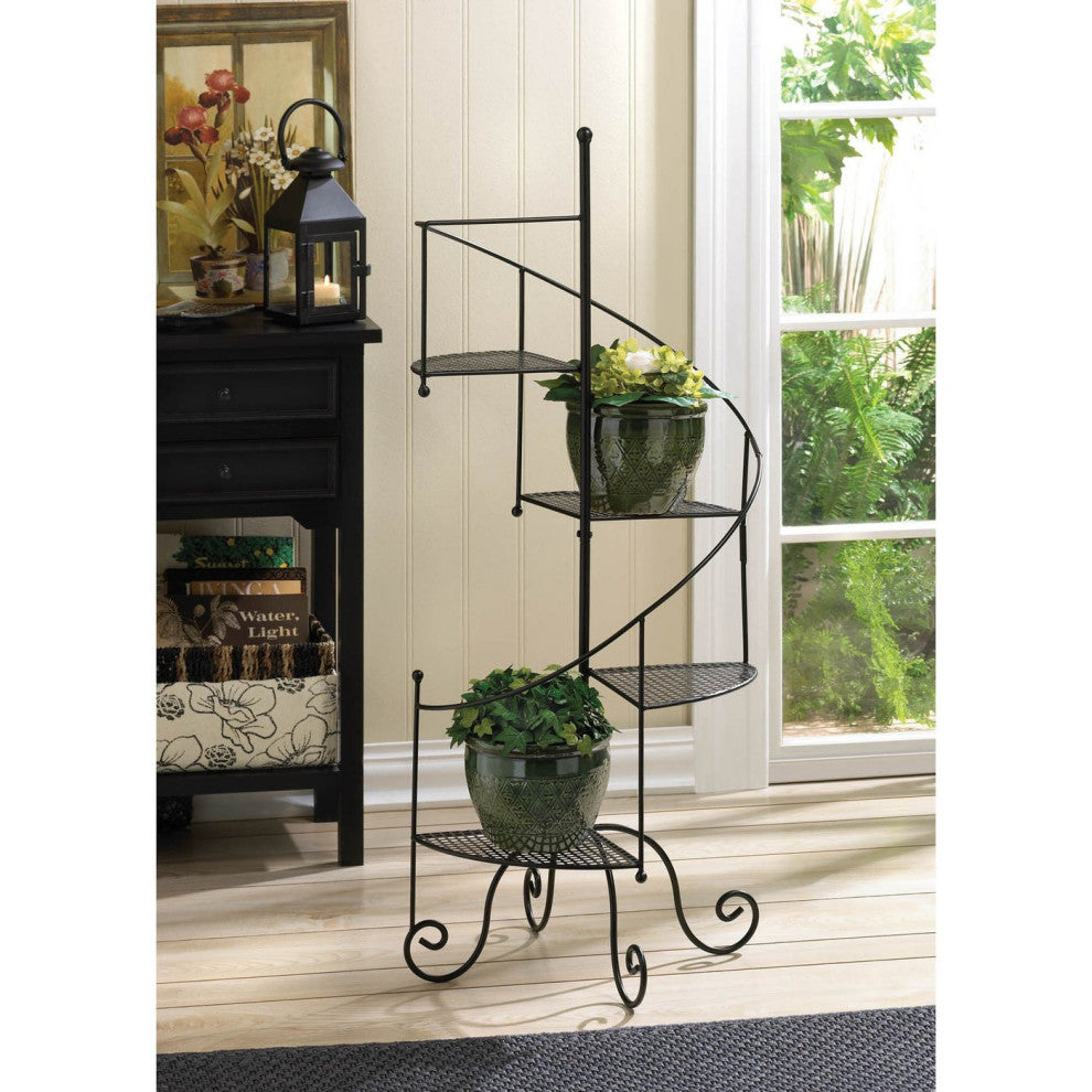 Spiral Showcase Plant Stand