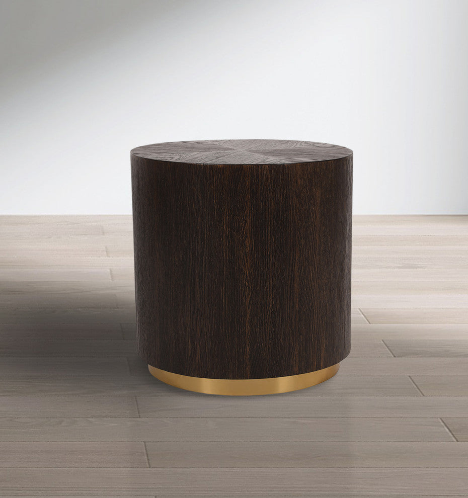 Nile Brown Oak End Table