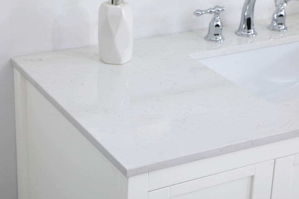 Tucker White 48" Single Sink Bathroom Vanity
