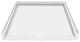 39.5"x37.75" Solid Surface Barrier-Free Right-Hand Shower Base, White